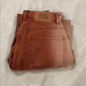 BDG Brown Jeans with Rich Denim Texture